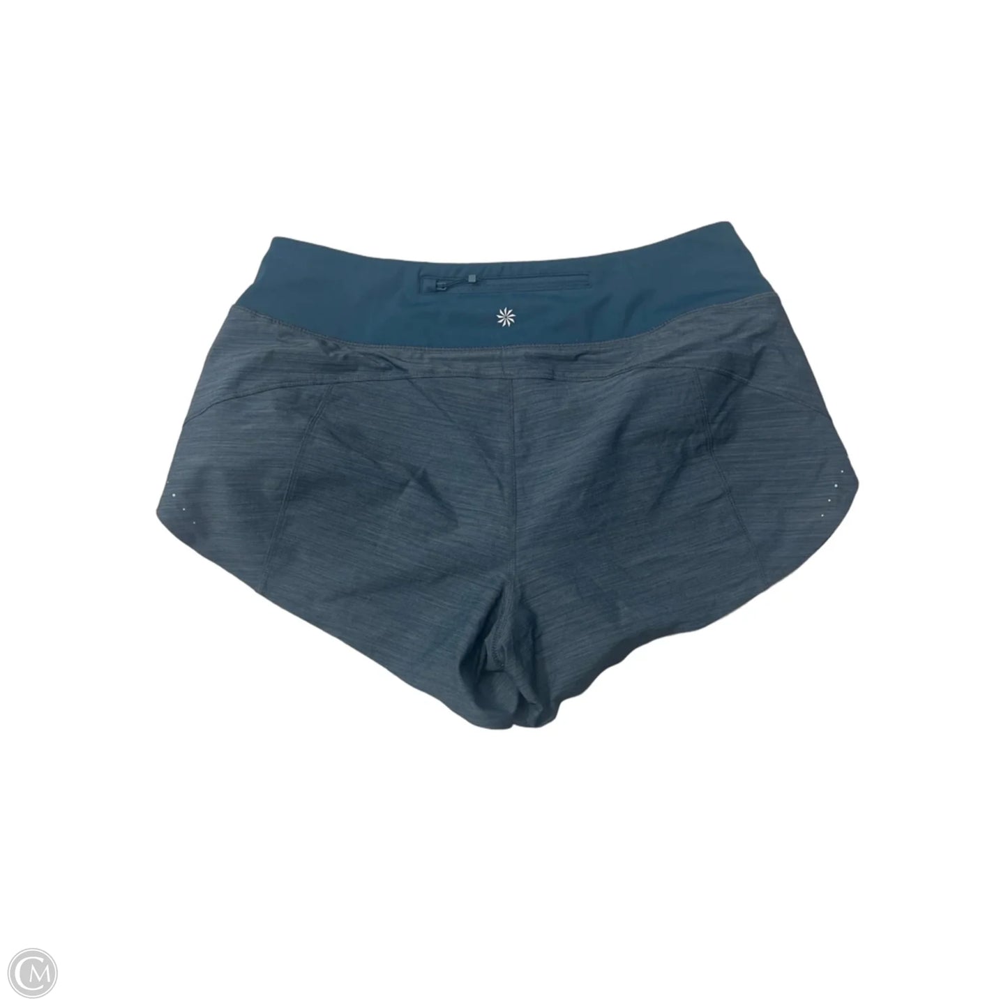 Athletic Shorts By Athleta In Teal, Size: M