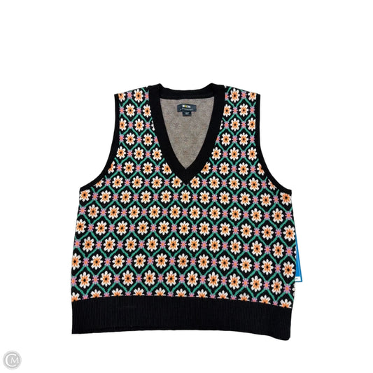 Sweater Short Sleeve By Maeve In Multi-colored, Size: L