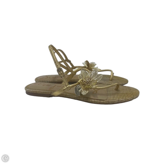 Sandals Flats By Sam Edelman In Tan, Size: 9.5