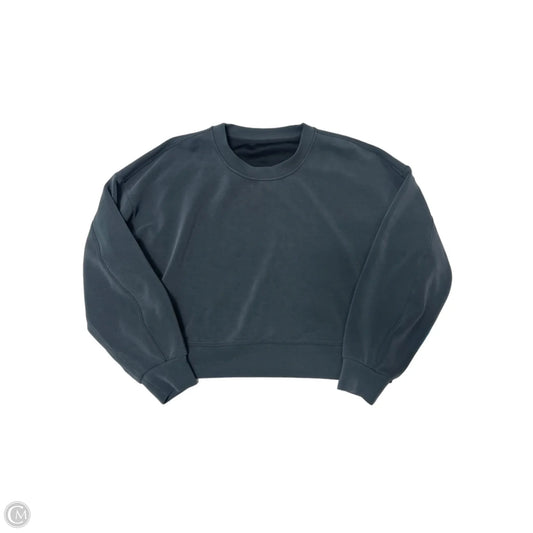Top Long Sleeve By Lululemon In Grey, Size: 12
