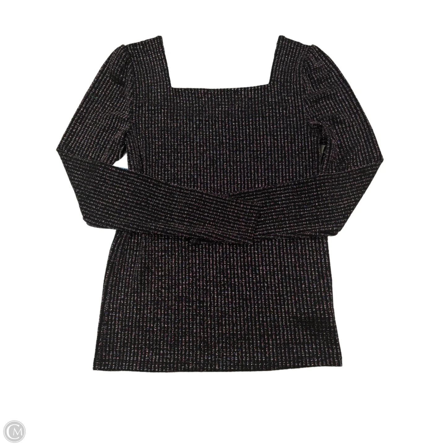 Top Long Sleeve By Loft In Multi-colored, Size: M