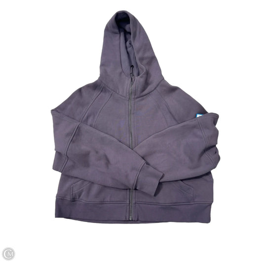Athletic Jacket By Lululemon In Purple, Size: M
