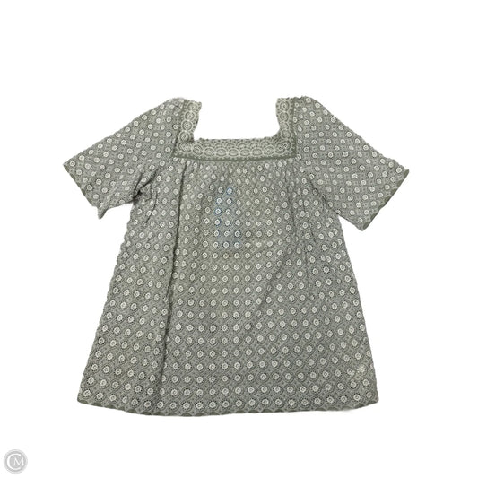 Top Short Sleeve By Anna Sui In Green, Size: S