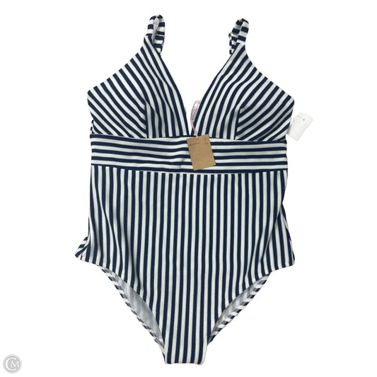 Swimsuit By Boden In Striped Pattern, Size: Xl