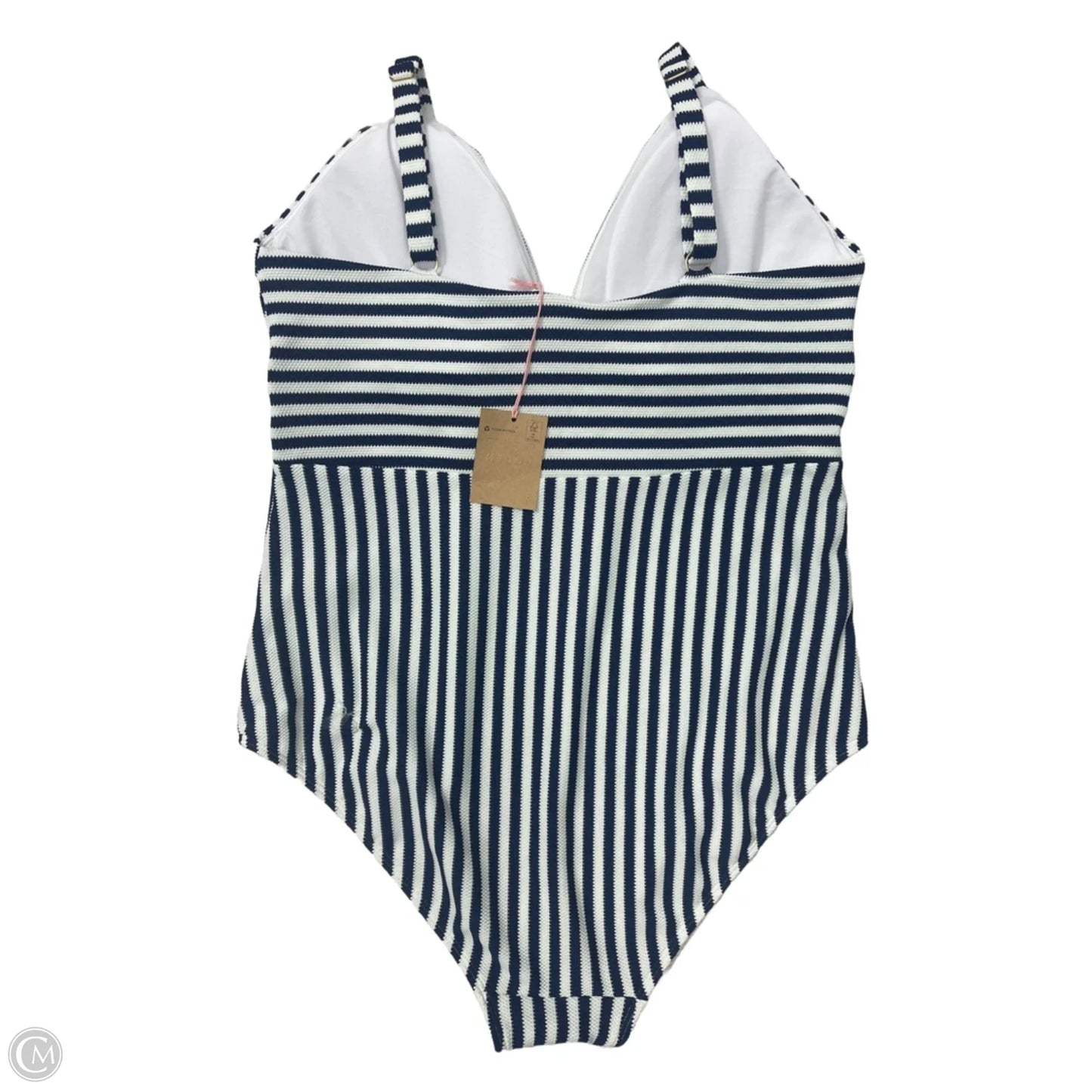 Swimsuit By Boden In Striped Pattern, Size: Xl