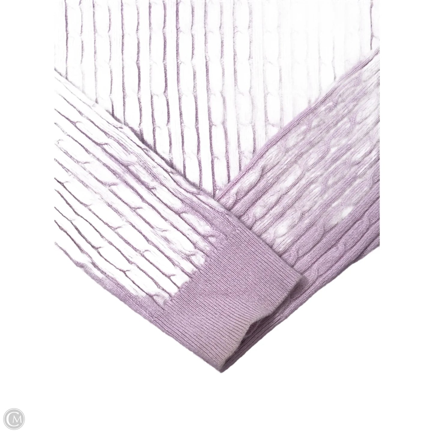 Sweater Cashmere By Brooks Brothers In Purple, Size: L