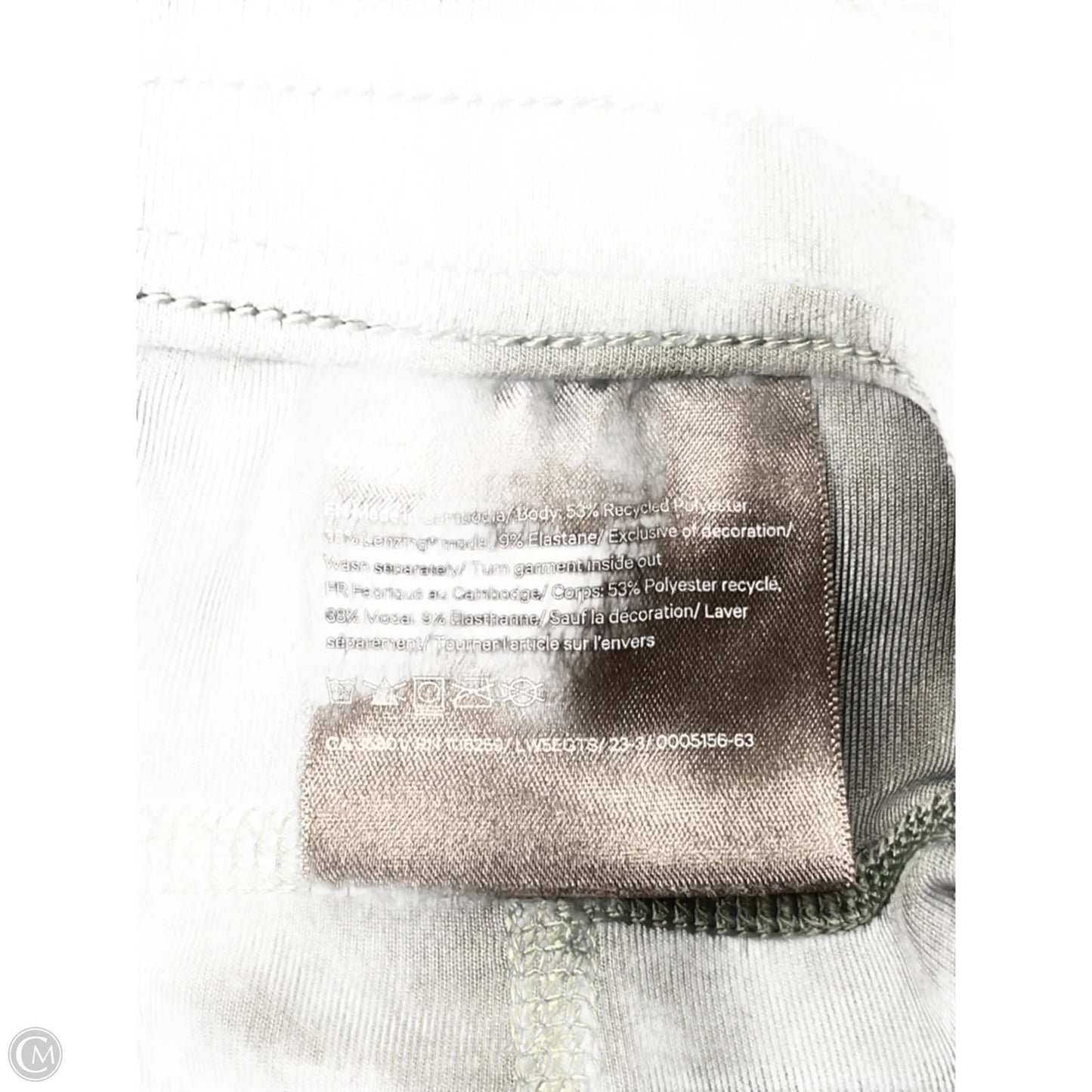 Athletic Pants By Lululemon In Green, Size: 4