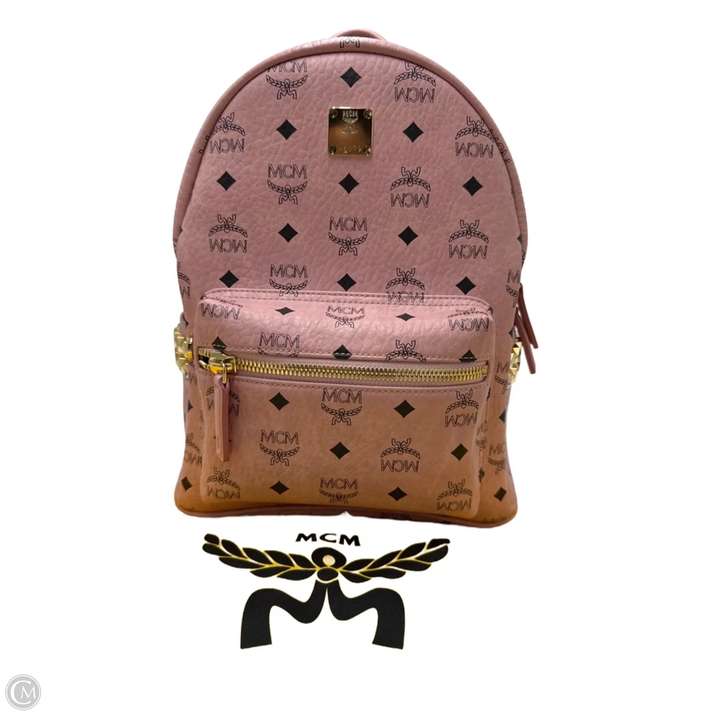 MCM Visetos Stark Side Studs Luxury Handbag / Backpack