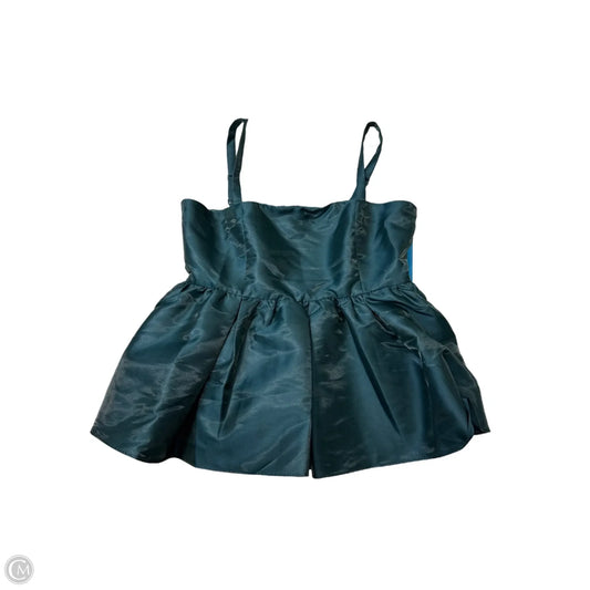 New! Top Sleeveless By Mare Mare In Teal, Size: Xl