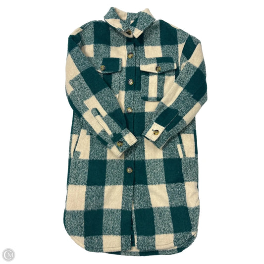 Coat Peacoat / Shacket By Avec Les Filles In Green, Size: S