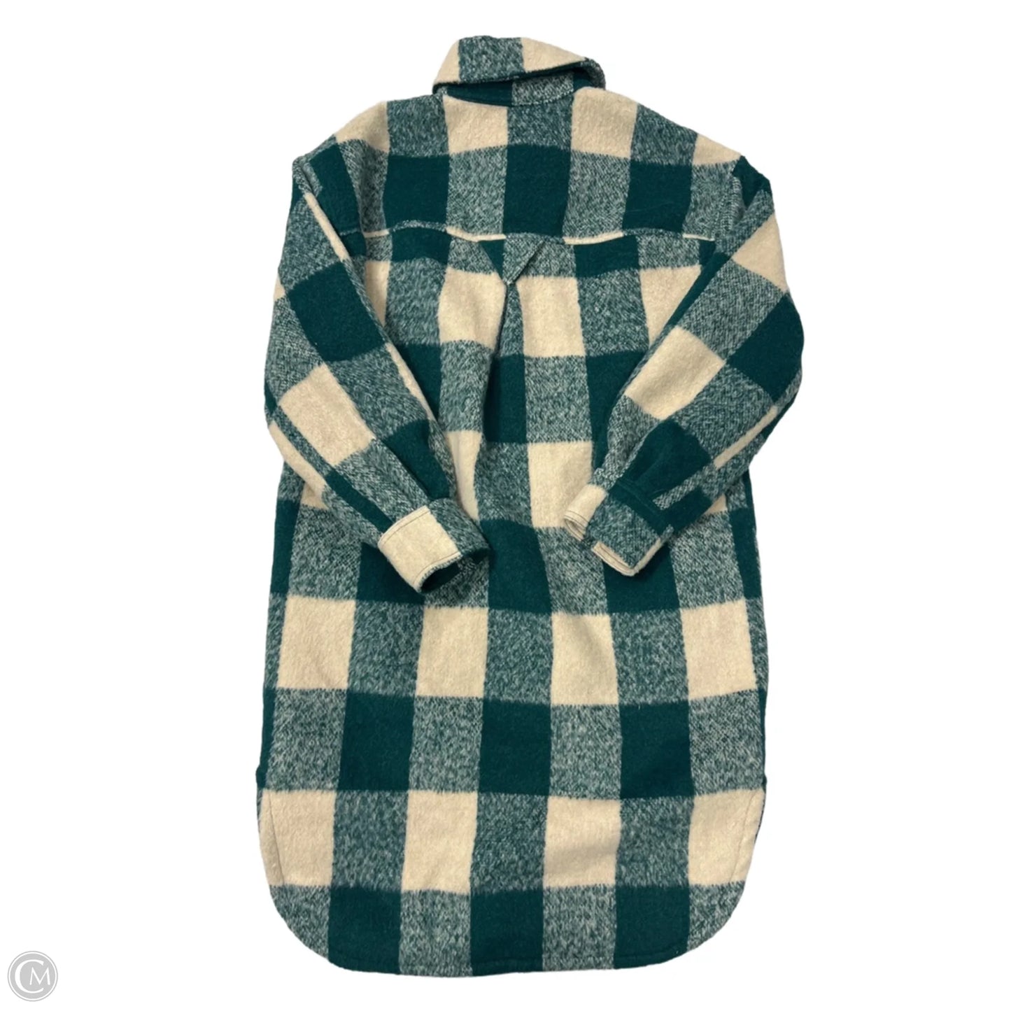 Coat Peacoat / Shacket By Avec Les Filles In Green, Size: S