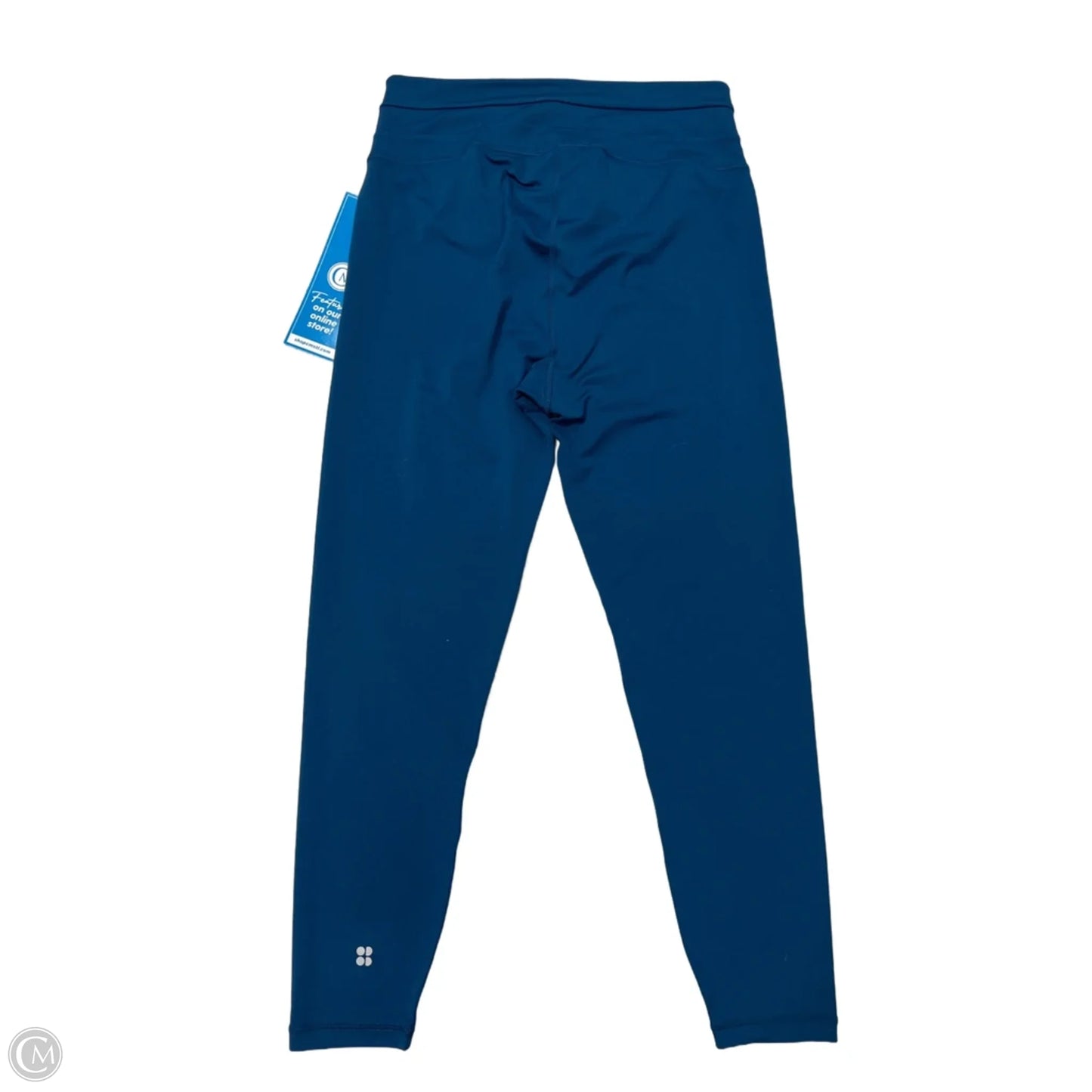 Athletic Leggings By Sweaty Betty In Blue, Size: M