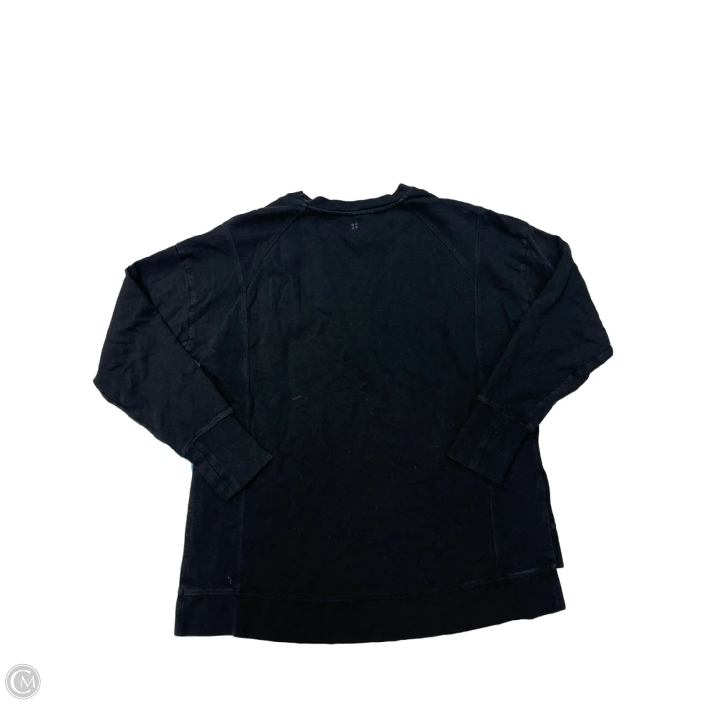 Athletic Top Long Sleeve Crewneck By Sweaty Betty In Black, Size: M