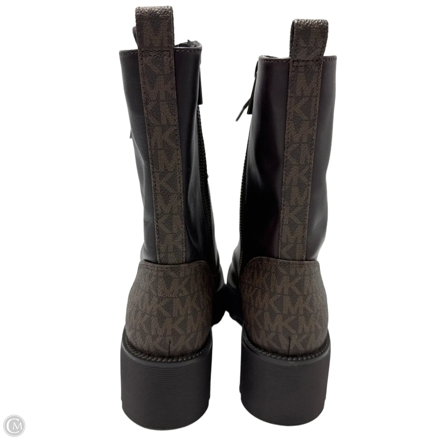 Like New! Boots Designer By Michael Kors In Brown, Size: 7.5