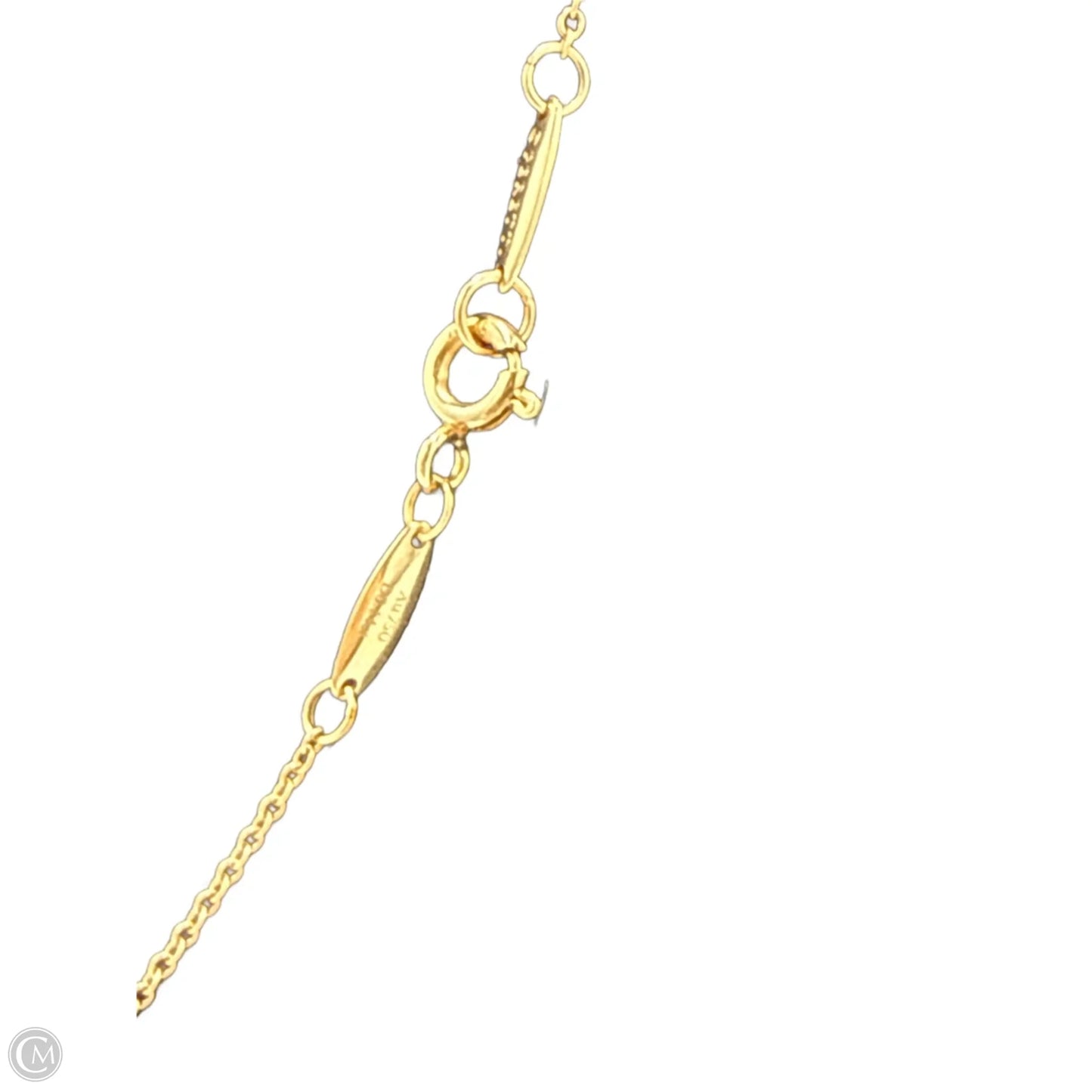 Tiffany & Company Elsa Peretti 18K w/ Diamonds Luxury Necklace