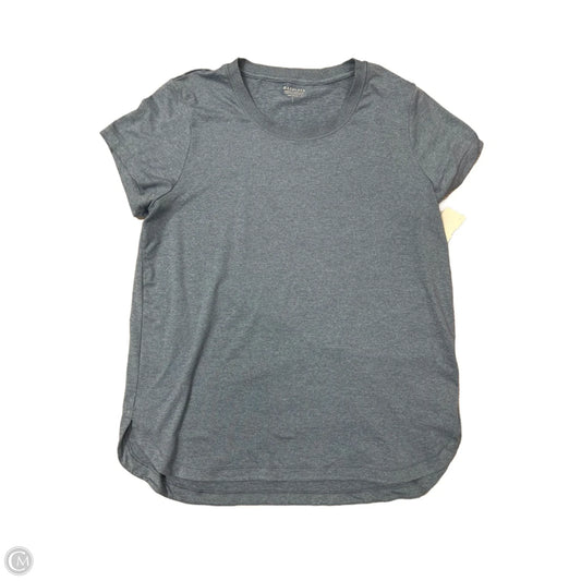 Athletic Top Short Sleeve By Athleta In Blue, Size: L