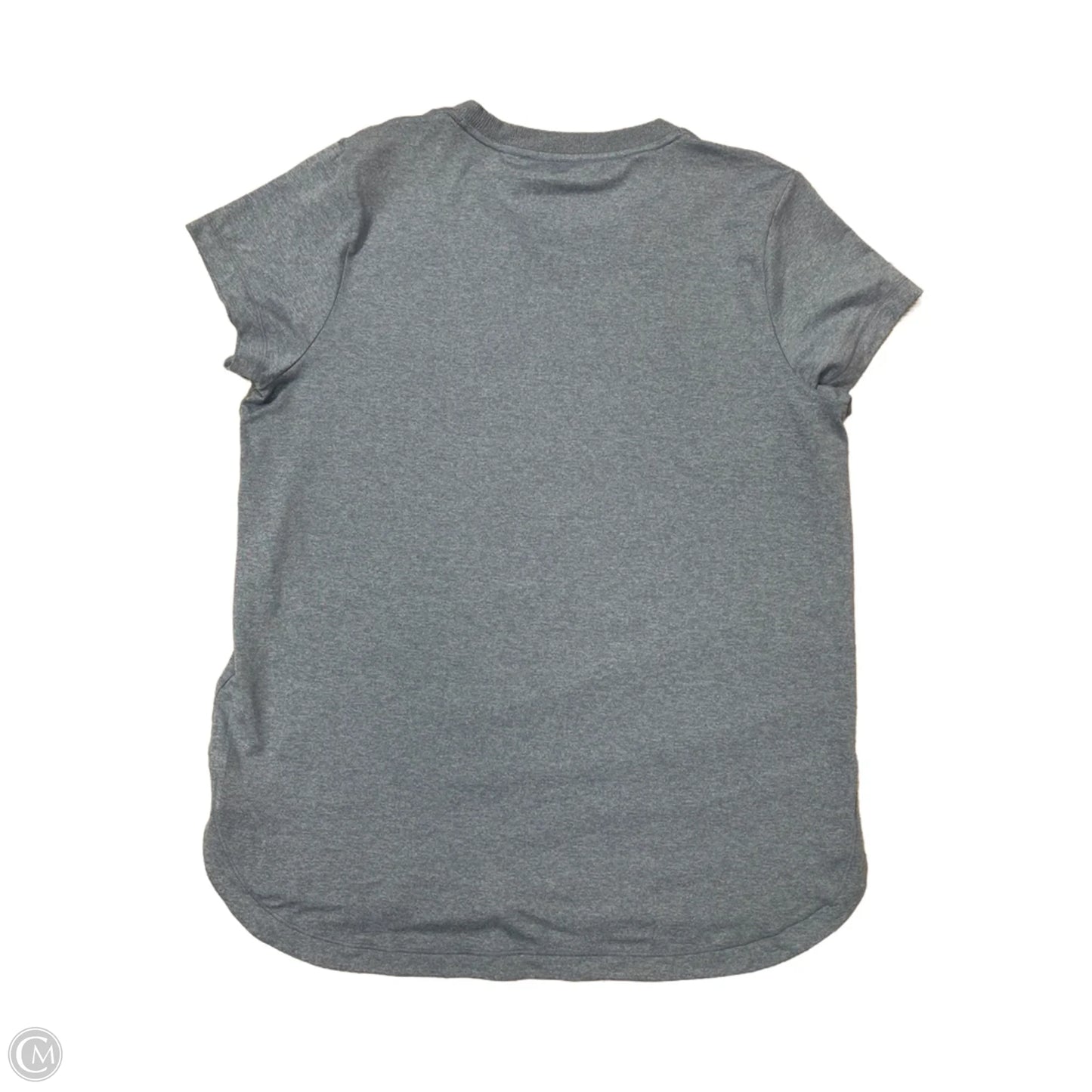 Athletic Top Short Sleeve By Athleta In Blue, Size: L