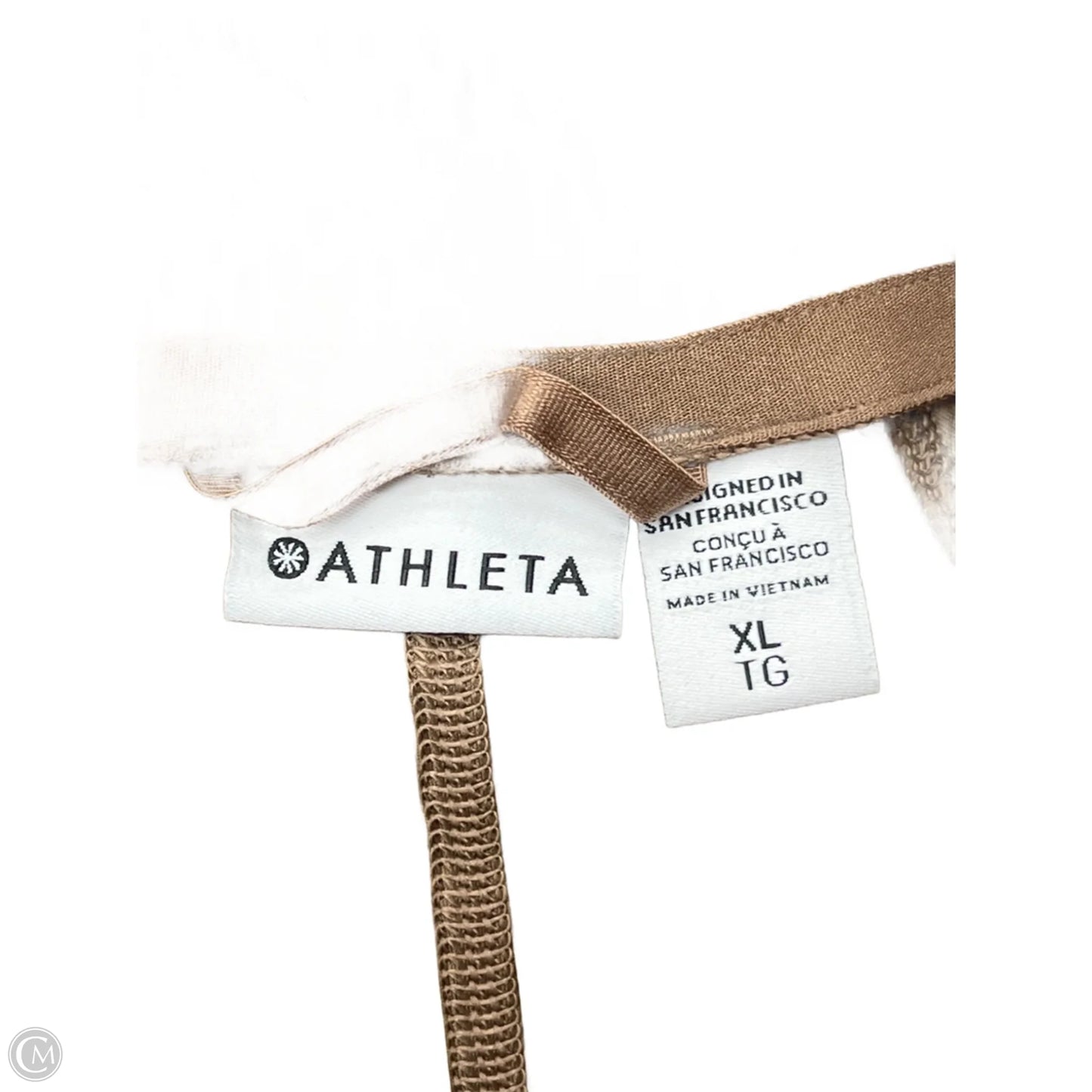 New! Athletic Jacket By Athleta In Animal Print, Size: Xl