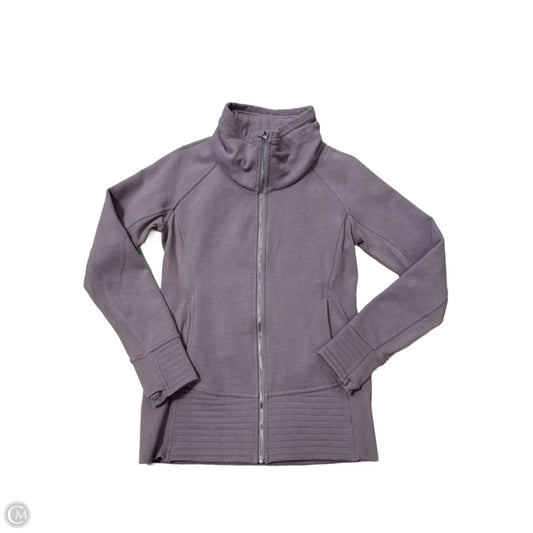 Athletic Jacket By Lululemon In Purple, Size: Xl