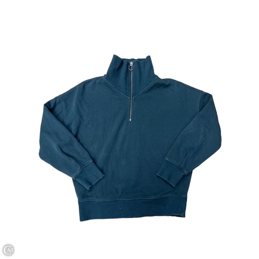 Athletic Sweatshirt Collar By Athleta In Teal, Size: Xs