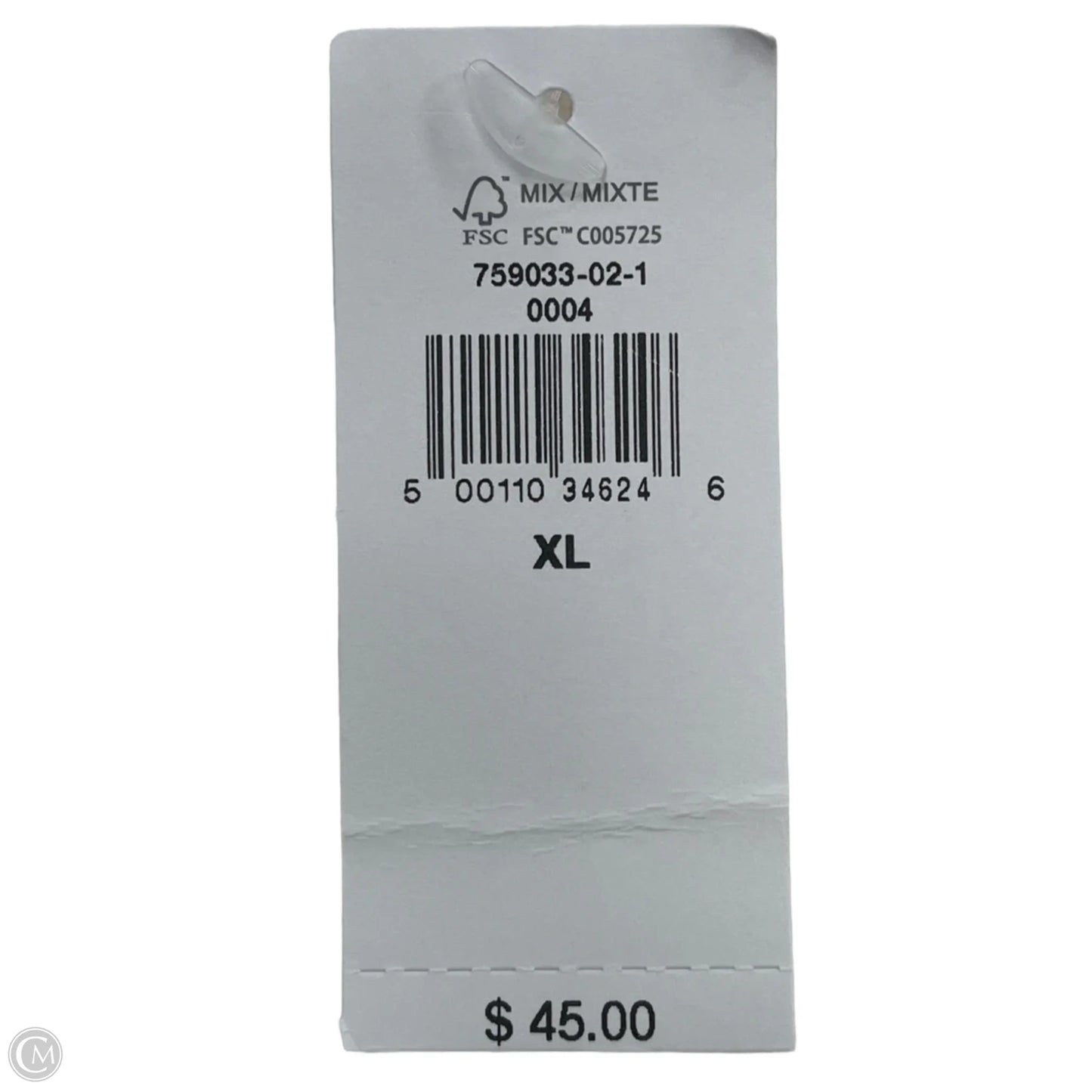 Top Sleeveless By Banana Republic In Cream, Size: Xl