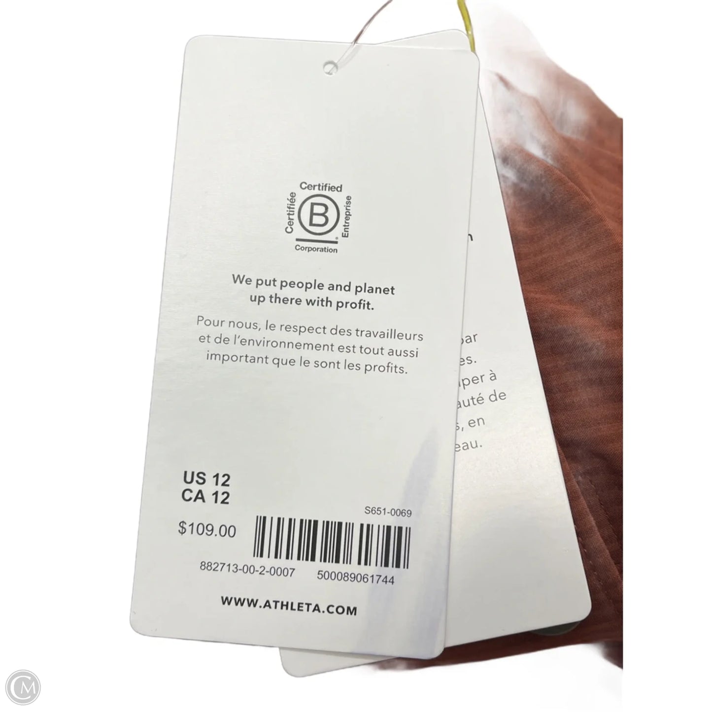 Athletic Pants By Athleta In Orange, Size: 12