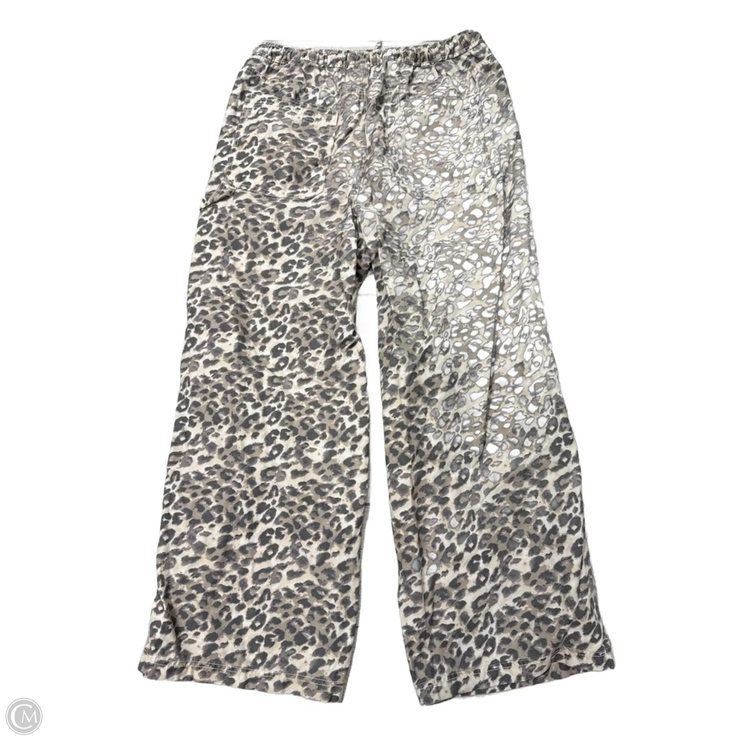 Pants Wide Leg By Aerie In Animal Print, Size: L