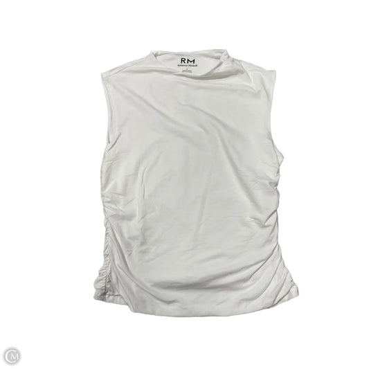 New! Top Sleeveless Designer By Rebecca Minkoff In White, Size: L