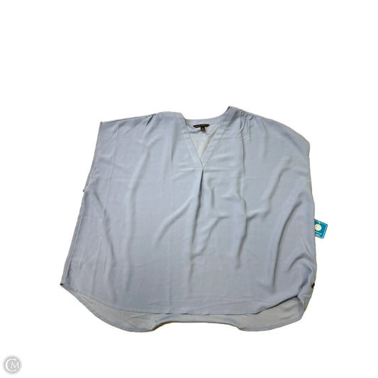 Top Short Sleeve By Banana Republic In Blue, Size: 3x