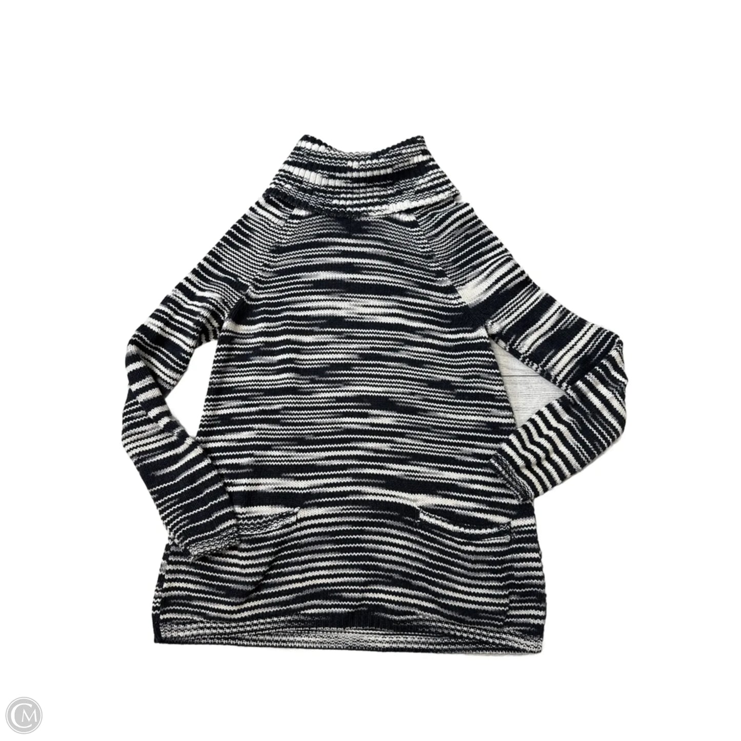 Dress Sweater By Lucky Brand In Striped Pattern, Size: S