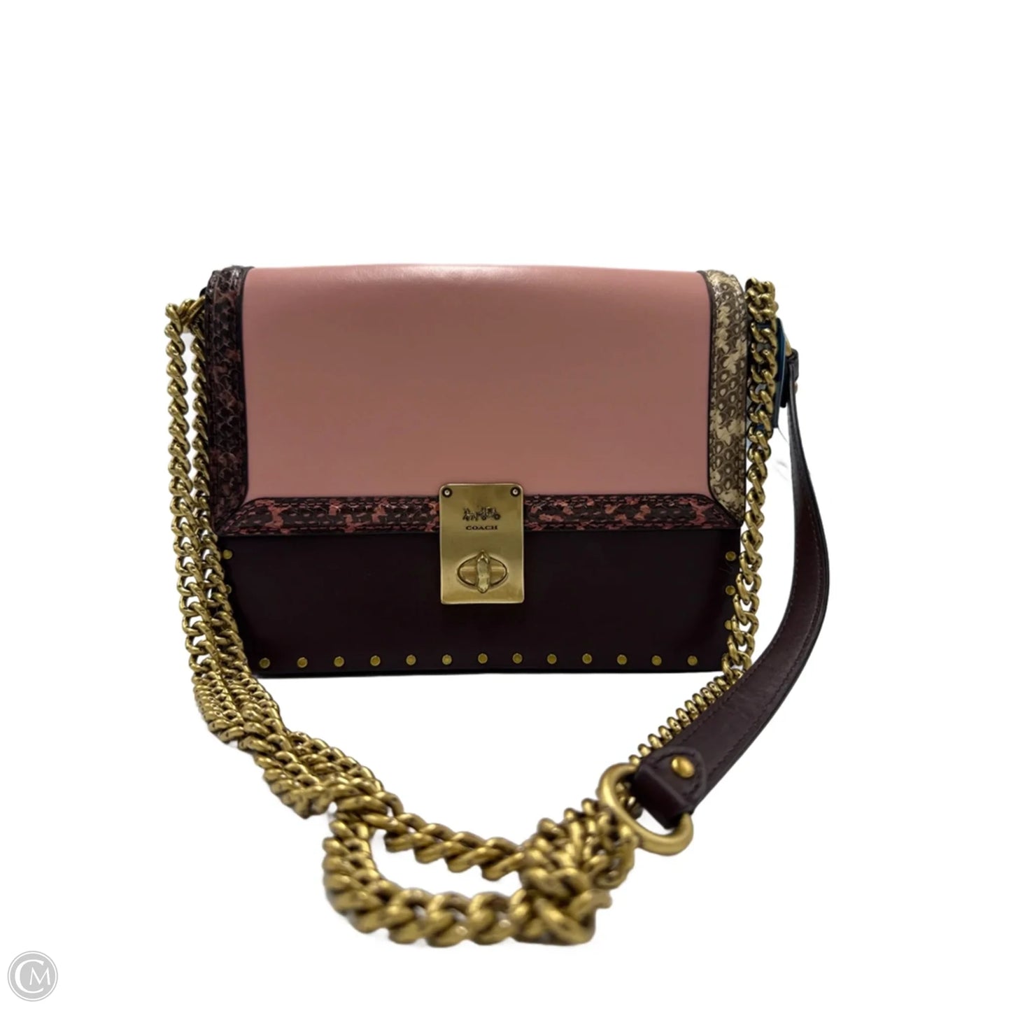 Coach x Jennifer Lopez Hutton Designer Shoulder Handbag