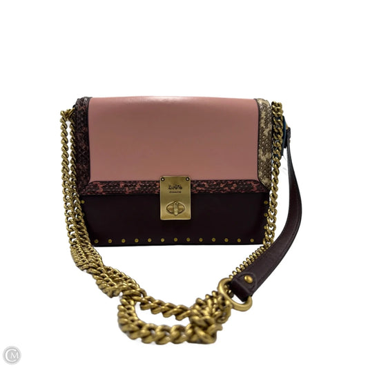 Coach x Jennifer Lopez Hutton Designer Shoulder Handbag