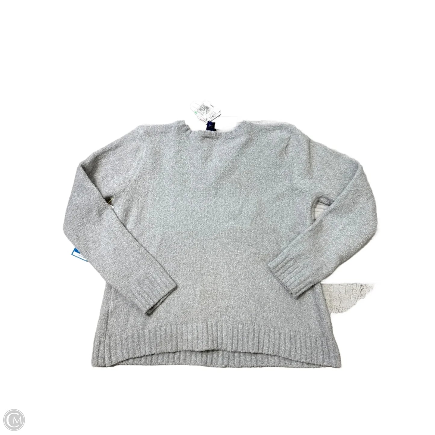 New! Sweater By Basic Editions In Grey, Size: Xl