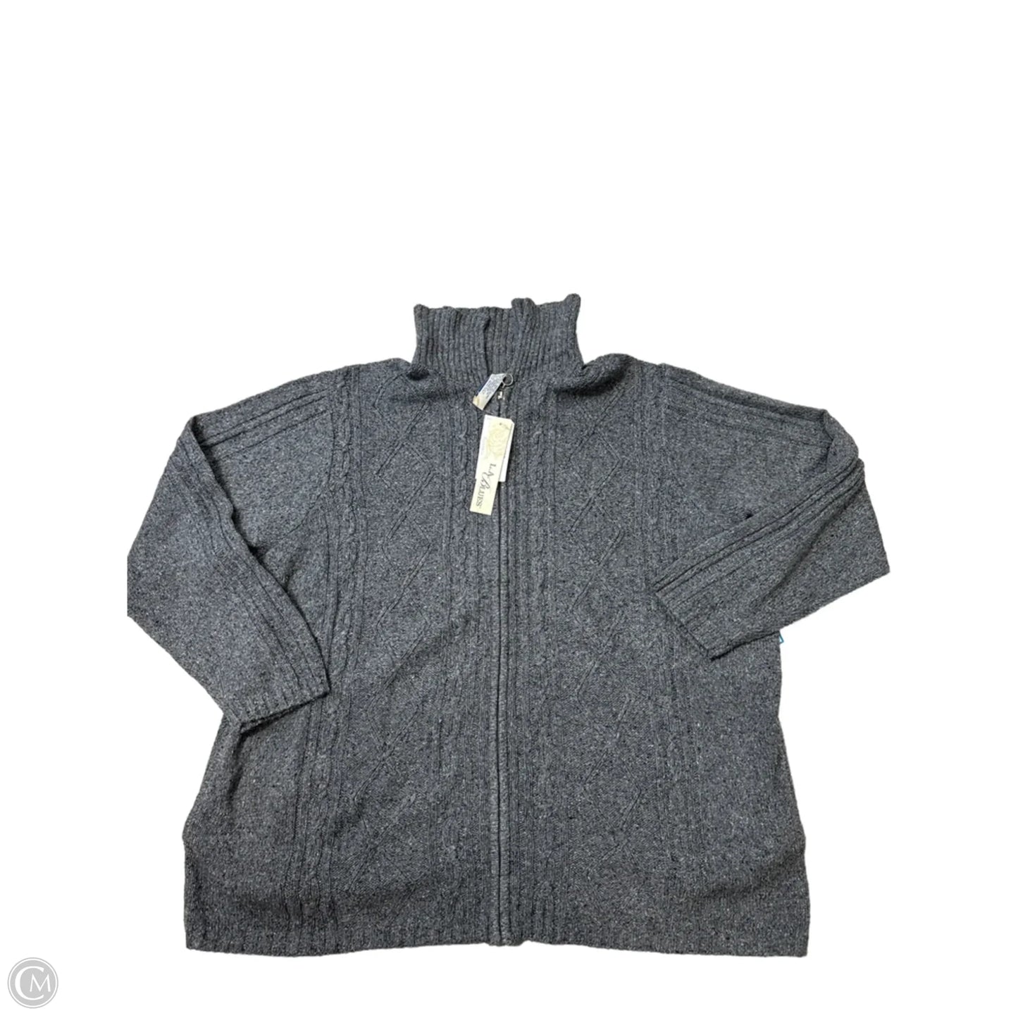 New! Sweater By La Blues In Grey, Size: 3x