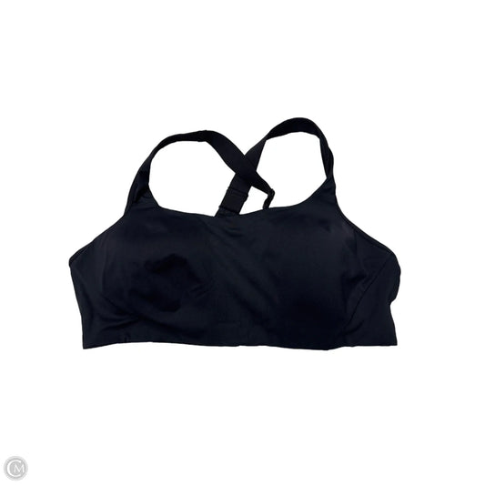 Athletic Bra By Lululemon In Black, Size: Xl
