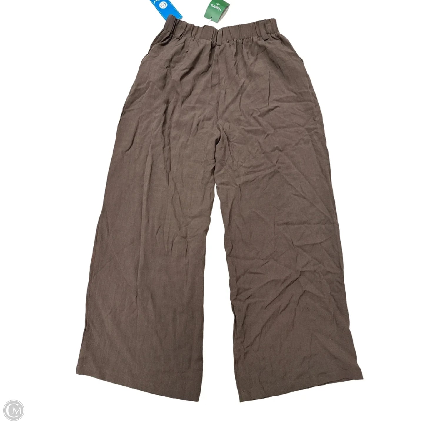 Pants Wide Leg By Halara In Brown, Size: M