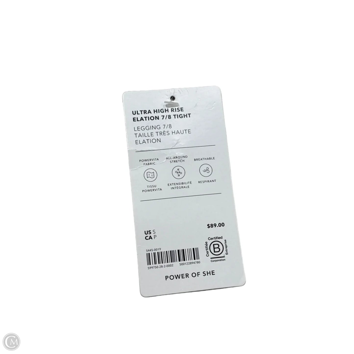 Athletic Leggings By Athleta In Brown, Size: Sp