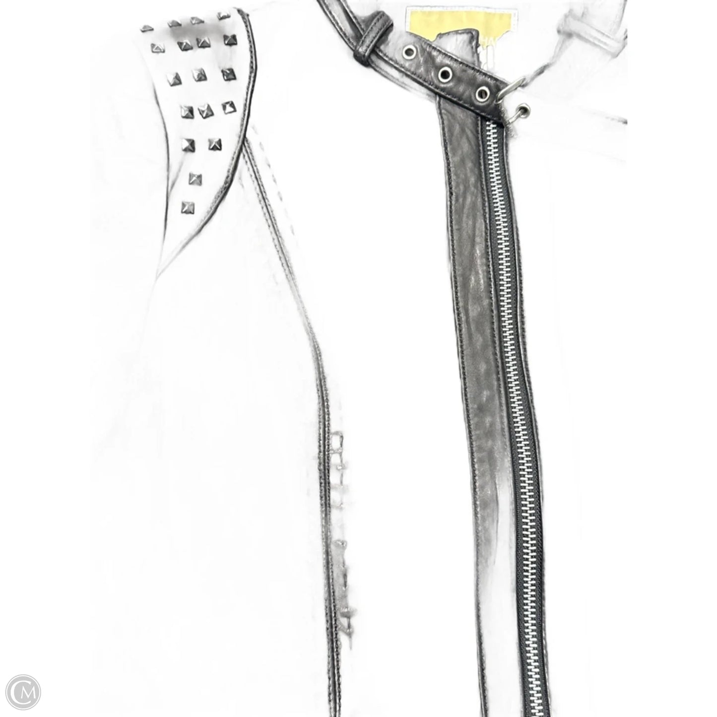 Jacket Designer By Michael Kors In Black, Size: L