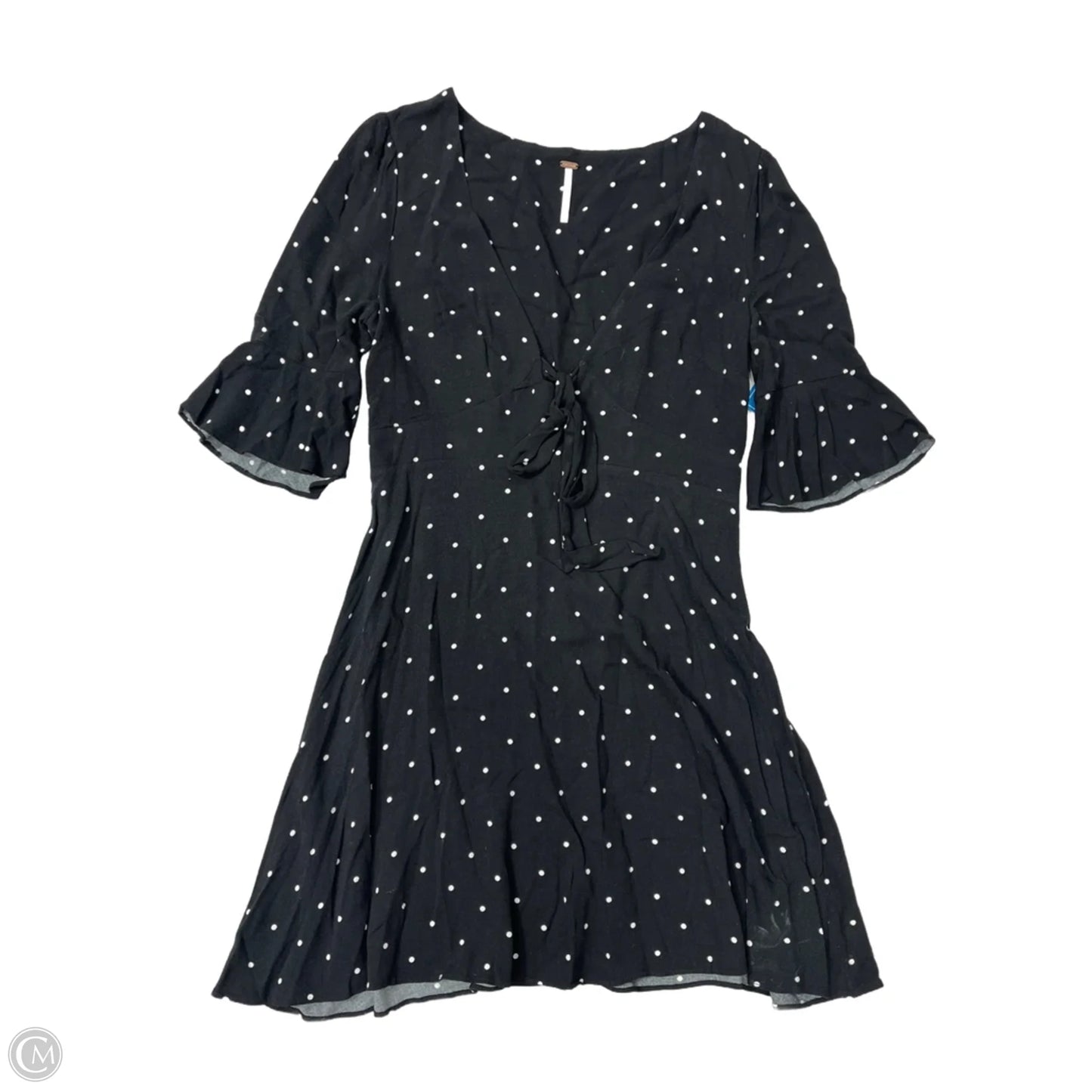 Dress Casual Short By Free People In Polkadot Pattern, Size: Xs