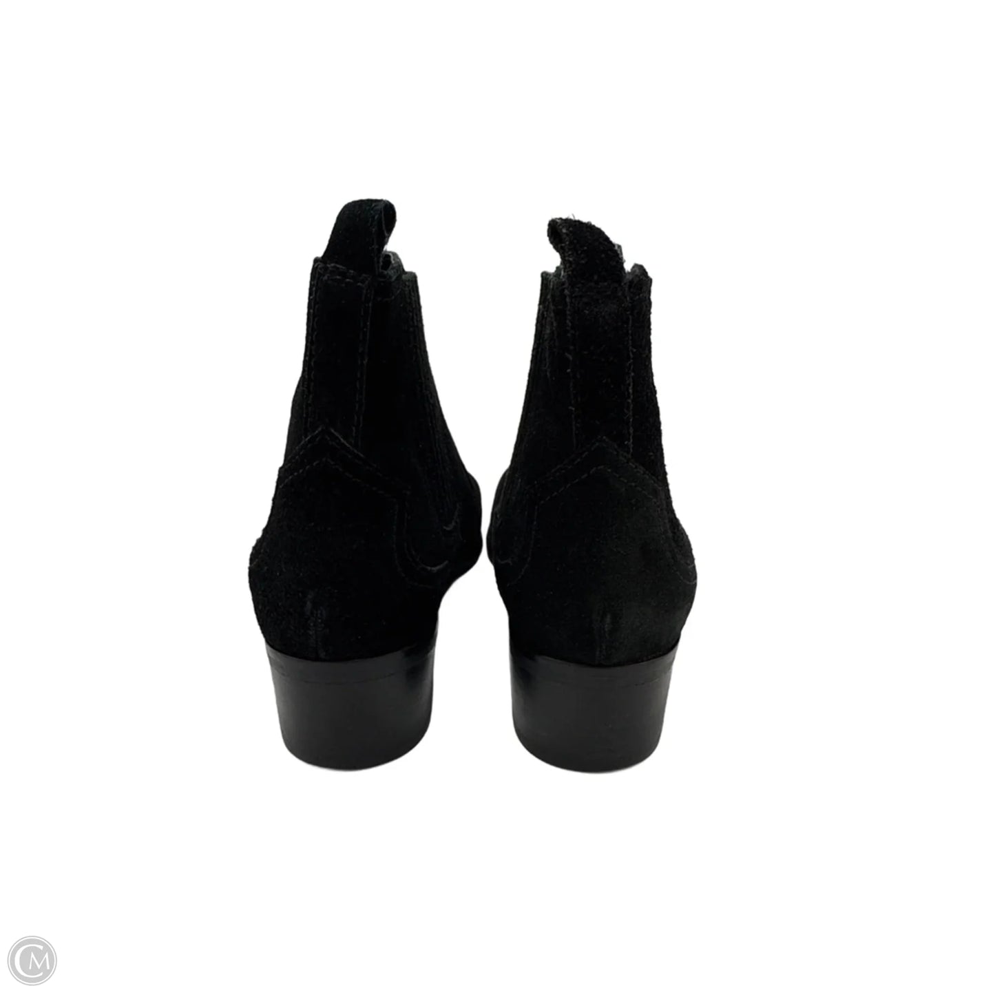 Boots Ankle Heels By Marc Fisher In Black, Size: 6.5