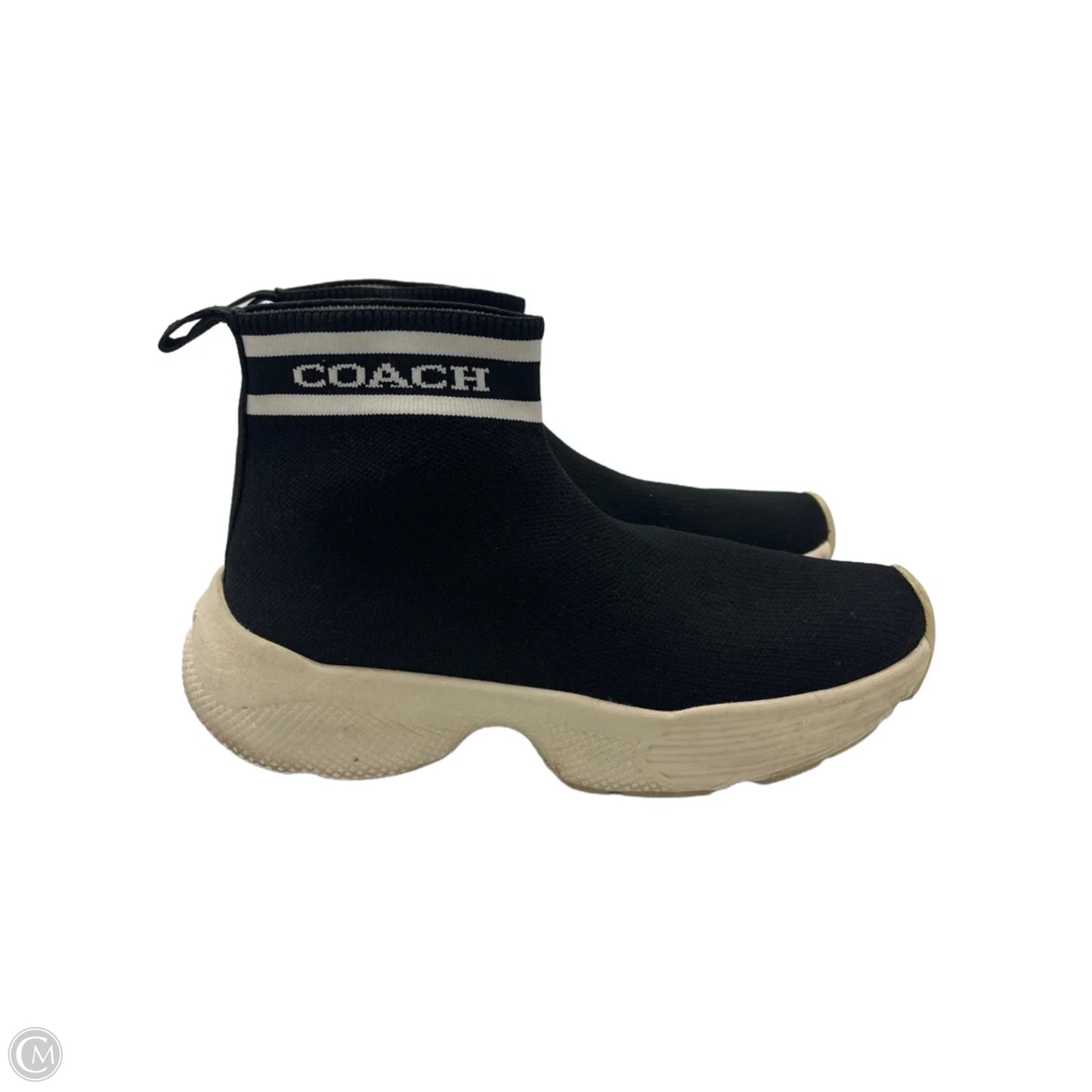 Shoes Designer By Coach In Black, Size: 5.5