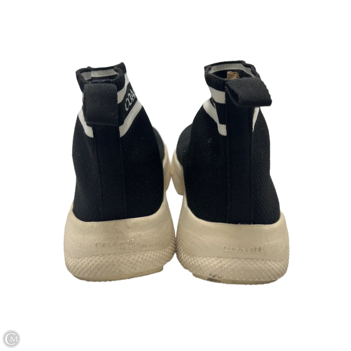 Shoes Designer By Coach In Black, Size: 5.5