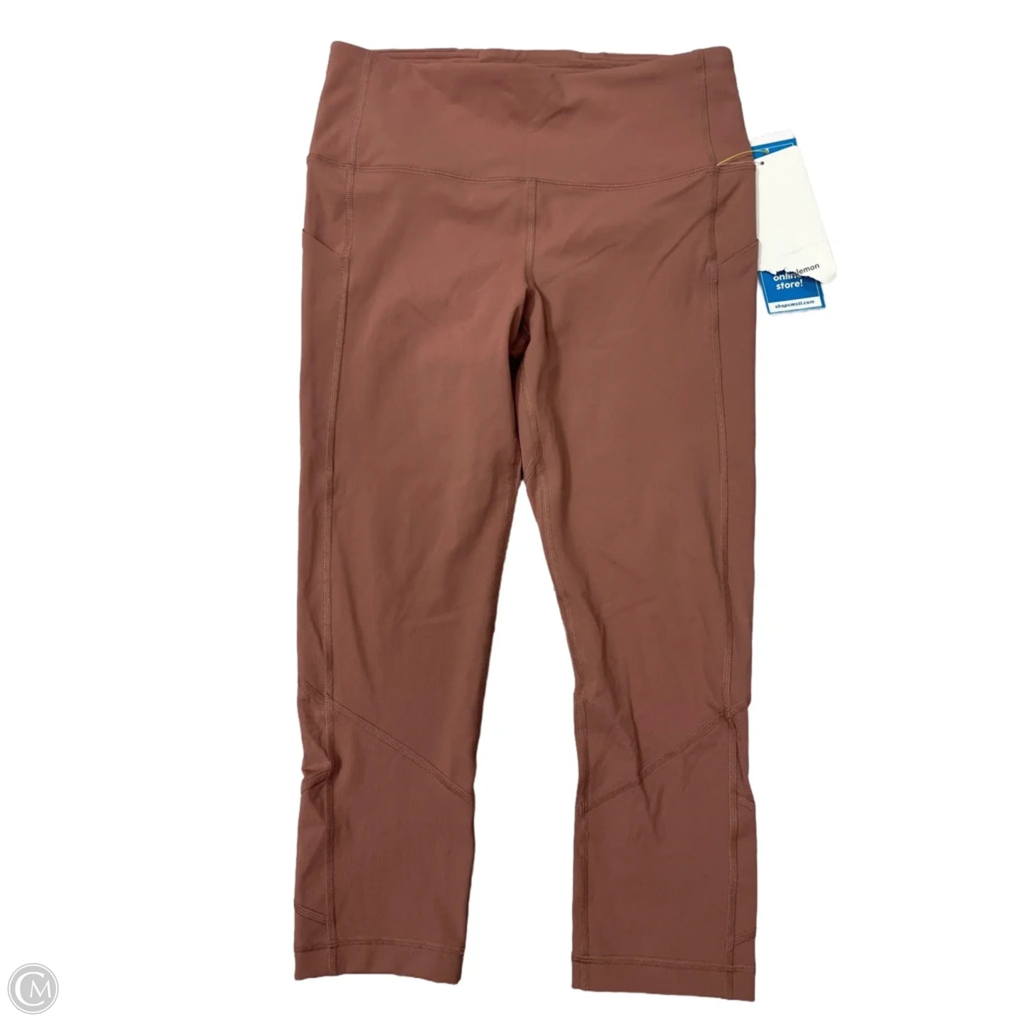 New! Athletic Capris By Lululemon In Mauve, Size: 8