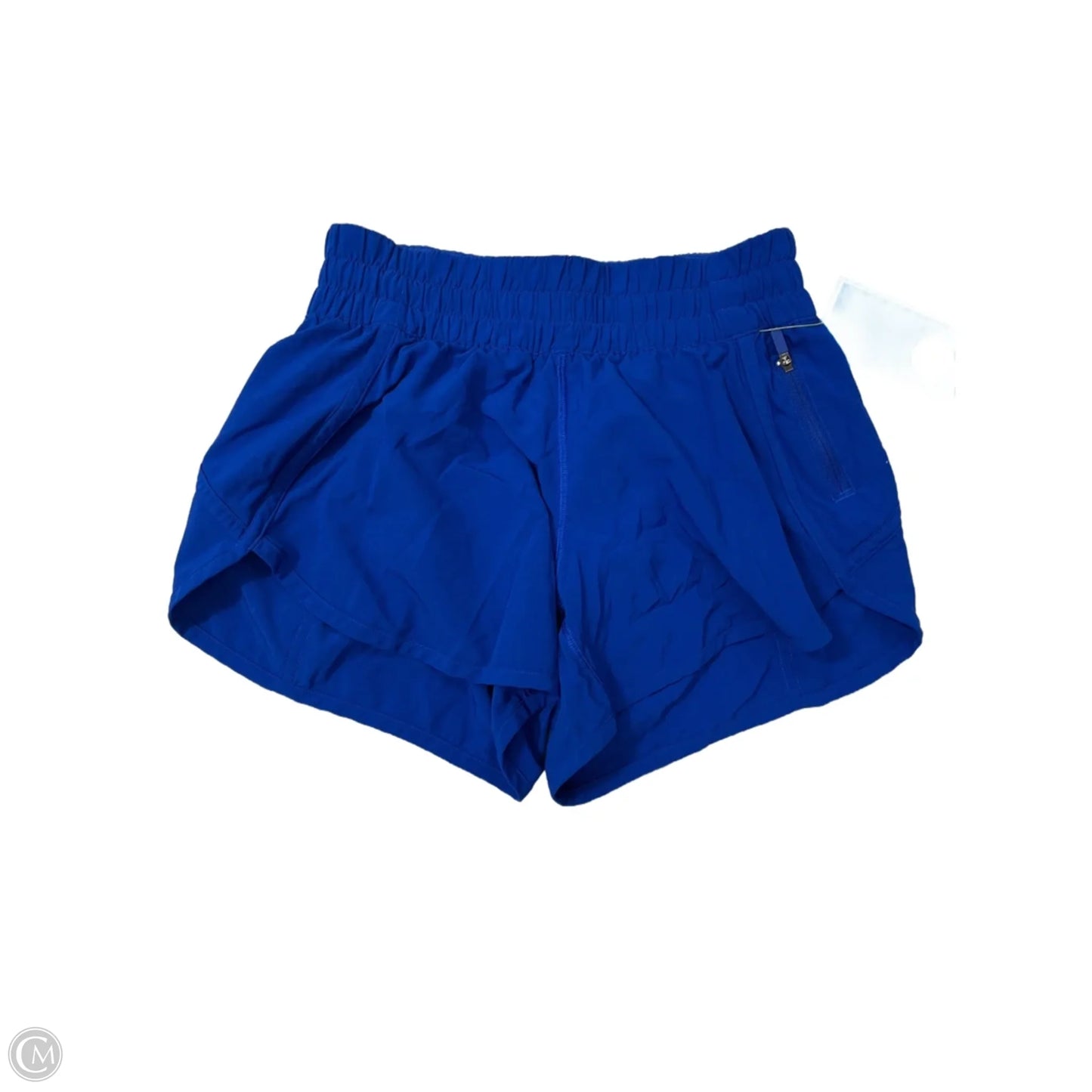 Athletic Shorts By Lululemon In Blue, Size: 6