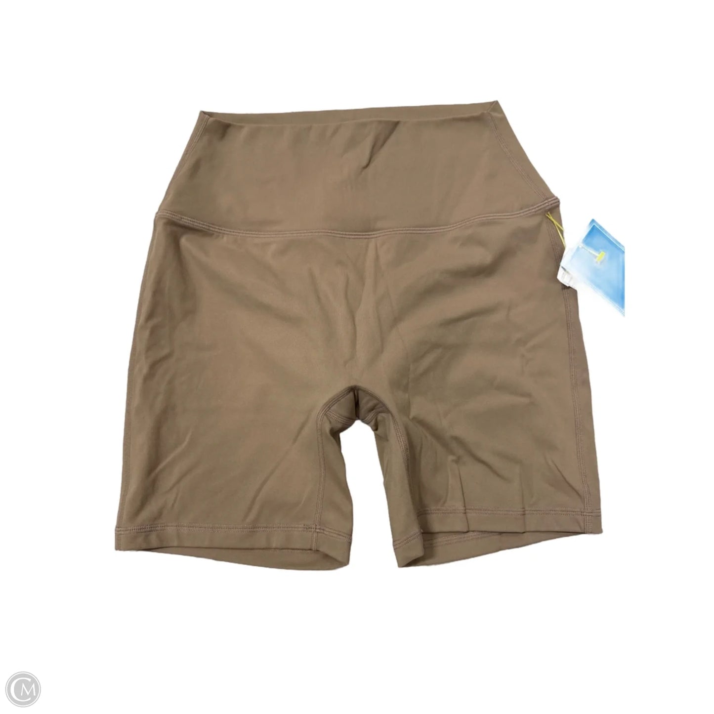 Athletic Shorts By Set Active In Tan, Size: L