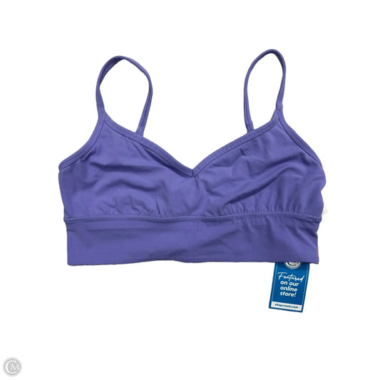 Athletic Bra By Lululemon In Purple, Size: 12