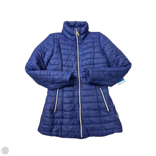 Coat Puffer & Quilted By White Mark In Blue, Size: S