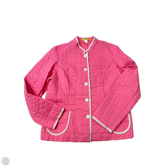Jacket Puffer & Quilted By Sigrid Olsen In Pink, Size: Xl