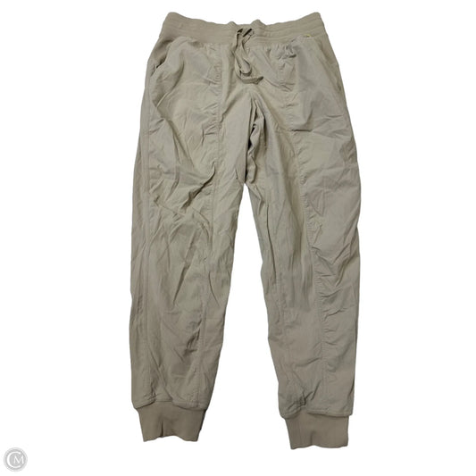 Athletic Pants By Lululemon In Tan, Size: 10