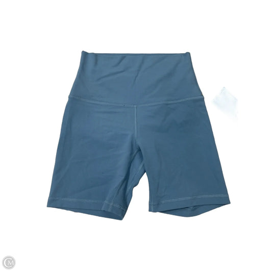 Athletic Shorts By Lululemon In Blue, Size: 4